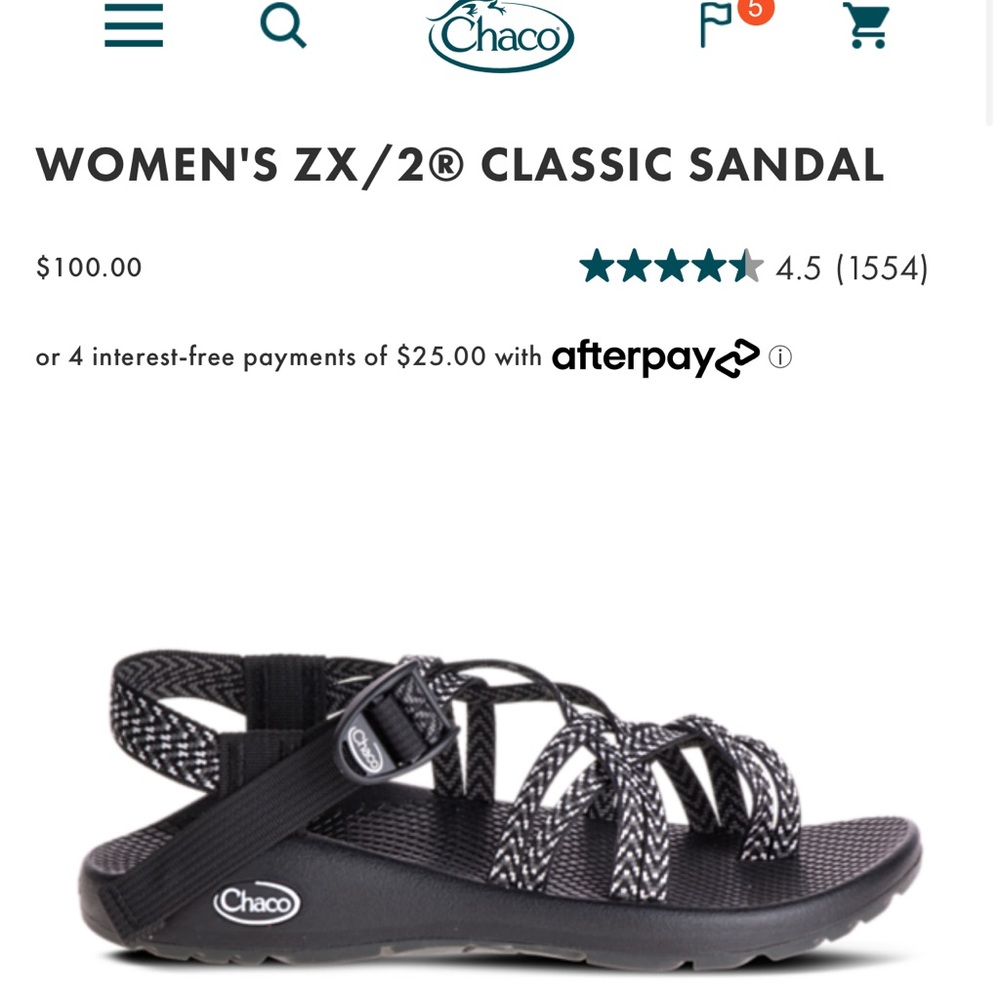 Brand new Chaco Sandals!
